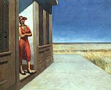 Edward Hopper Canvas Paintings - Carolina Morning